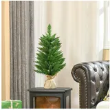 Homcom Weihnachtsbaum für Tisch Grün 60 cm