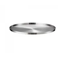 BLOMUS Tablett Peasy Ø 38 cm Edelstahl Silber L (Large)