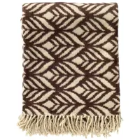Hoii Plaid 'Alexandra' 150 x 200 cm Chocolate Martini