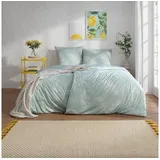 Estella Mako Interlock Jersey Bettwäsche Rosalina + grün