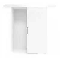 VIKK - Schiebetür Komplettset mit Tür - Schiebetüren - H 205cm, B 106cm - für Nischen, Flur, Abstellraum, Garderobe - Einseitig Bedienbar, Sanft schließend, Robustes Rollensystem - Modell: VIND