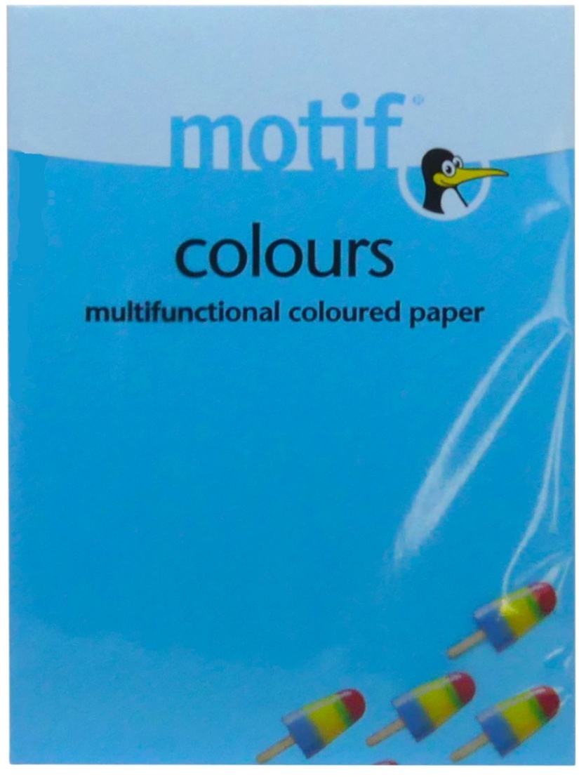 Motif Colours Kopierpapier A4 wasserblau 250 Blatt