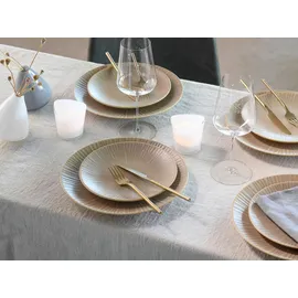CreaTable Vesuvio Tafelservice 12-tlg. sandbeige