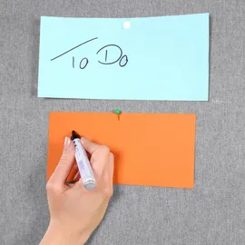 HJH Office Mobiles Akustik-Trennwand-System FLEXMIUT 2er Set hellgrau