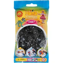 Hama Beutel mit Perlen 1000 St. schwarz