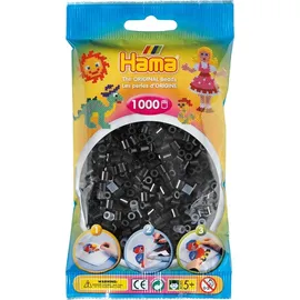 Hama Beutel mit Perlen 1000 St. schwarz