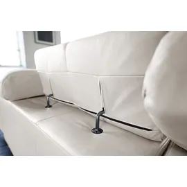 KAWOLA Sofa NELSON hellgrau Recamiere rechts