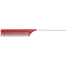 JRL PROFESSIONAL Teasing Comb 8.8" red