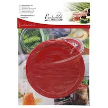 Weck Einkochwelt Silikondeckel, Rot