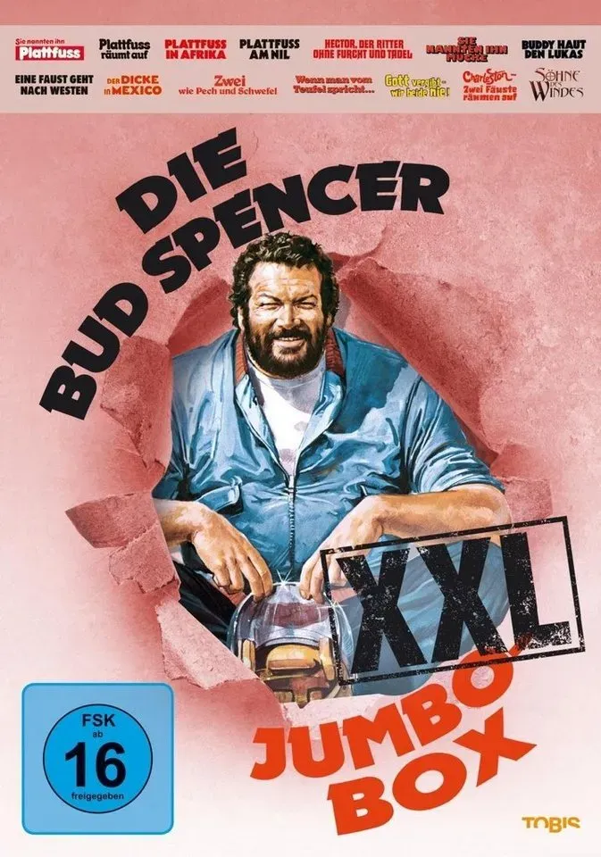 Preisvergleich Produktbild Leonine DVD Die Bud Spencer Jumbo Box XXL