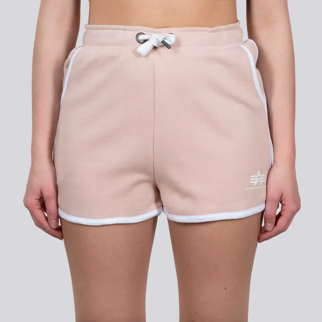 Alpha Industries Contrast SL Dames Shorts, pink, XS Voorvrouw