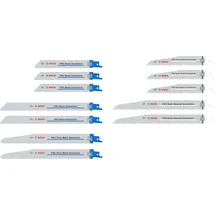 Bosch Pro Demolition Säbelsägeblatt Set 12-tlg.