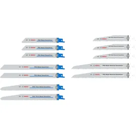 Bosch Pro Demolition Säbelsägeblatt Set 12-tlg.