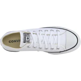 Converse Chuck Taylor All Star Platform Low Top White/Black/White 42