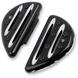 Arlen Ness Deep Cut Harley Davidson Fltrk 1868 Abs Road Glide Limited 114 Trittbretter - Black / Chrome - One Size