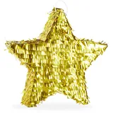 Relaxdays Pinata Stern 43 x 45 x 9 cm Gold