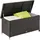 Tectake tectake® Auflagenbox Kiruna mit Kunststoffgeflecht, 120x55x61,5cm, 270l - braun