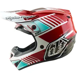 Troy Lee Designs GP Pro Rot/Weiß/Türkis/Schwarz XXL