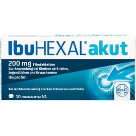 Hexal IBUHEXAL akut 200 Filmtabletten 10 St