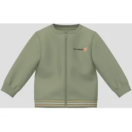 s.Oliver Sweatjacke mit kleiner Stickerei – olive - 68