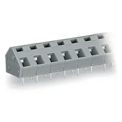 Wago 236-506/332-009/999-950 Leiterplattenklemme, 2, 5 mm2, Rastermaß 7, 5/7, 62 mm, lichtgrau 236506332009999950 - 25 Stück