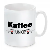 Herzbotschaft Kaffeetasse 0,3 l Weiß