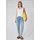 street one studio Barrel Leg Jeans, im Loose Fit Light Blue random wash), 27 - 27W / 28L