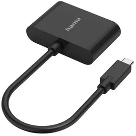 Hama Video-Adapter 2in1 USB-C-Stecker - VGA / HDMI-Buchse] Ultra-HD 4K