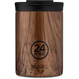 24Bottles Travel Trinkbecher 350 ml sequoia wood Braun Herren