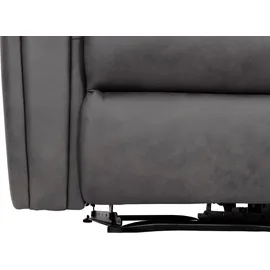Mendler 2er Kinosessel HWC-K17 Stoff/Textil 157 x 102 x 0 cm Grau mit Relax-Funktion