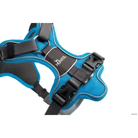 Hunter Divo Hundegeschirr hellblau/grau S-M
