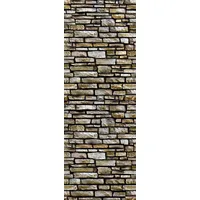 Queence Vinyltapete Fayola 90x300 cm 90 g braun 34193