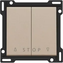 Niko Züblin 157-65918 Abdeckung für Doppel Rollladentaster zur elektronischen Bedienung 15765918