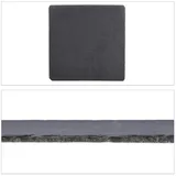 Relaxdays Schieferplatten anthrazit 25,0 x 25,0 cm