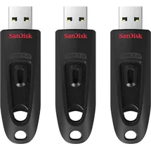 SanDisk Ultra USB-Sticks 64 GB, 3-Pack