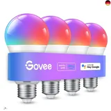 Govee Smarte Glühbirne E27, Farbwechsel mit Musiksynchronisation Lampe, 54