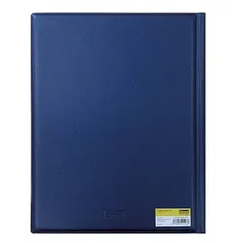 IDENA Zeugnismappe DIN A4, 12 Hüllen blau/dunkelblau, 1 St.