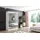 altdecor Schiebetürenschrank DEBI 160 x 216 x 61 cm Weiß