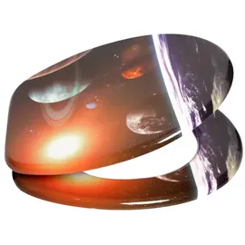 Sanilo WC-Sitz Planeten Schwarz