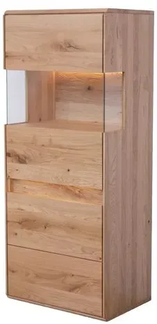 G+K Highboard Missouri Holz Braun Wildeiche