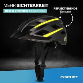 Fischer Montis 58-61 cm schwarz/gelb