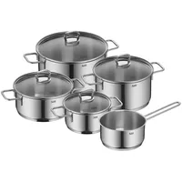 Silit Alicante Topf-Set 5-tlg. 2 x Fleischtöpfe + 2 x  Bratentöpfe + Stielkasserolle