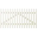 Plus Vorgartentor Retro 150 x 80 cm Weiß