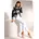 Creation L Premium creation L in schwarz-grau-gemustert 50