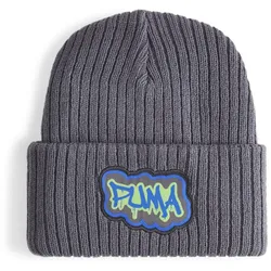 PUMA Comic Beanie Kinder 02 - galactic gray Youth