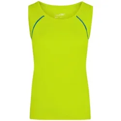Damen Fitness Tanktop JN493, hellgelb/hellblau, Größe XS - hellblau - XS