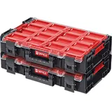 QBRICK System ONE Organizer XL 2.0 stapelbar 582 x 387 x 131 mm 13,5 l IP66 mit 14 Fächern