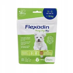 Flexadin Young Dog Mini 60 Bissen zur Unterstützung der Gelenke von Hunden