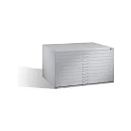 C+P CP 7200 Planschrank 135,0 x 96,0 x 76,0 cm lichtgrau