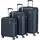 Travelite City Koffer-Set 3-tlg. marine/blau